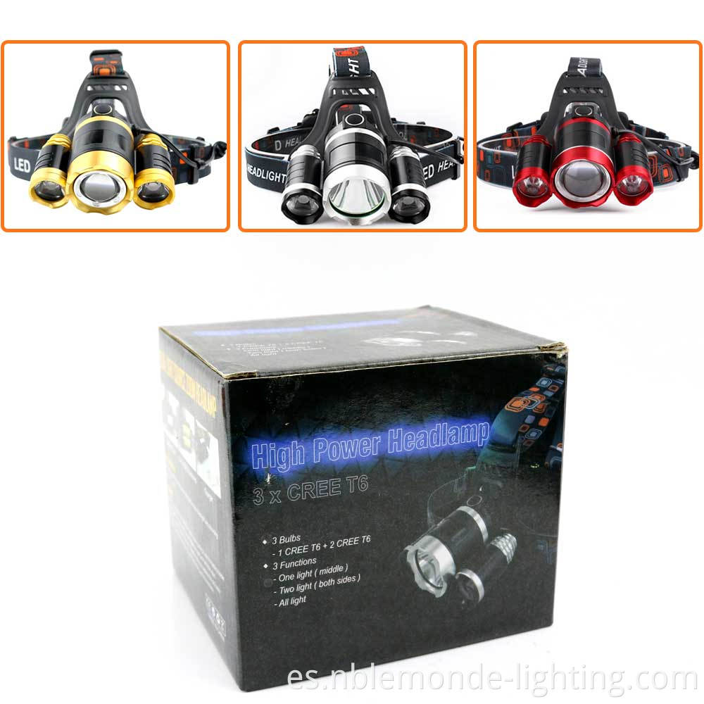 High Power LED Head Lamp